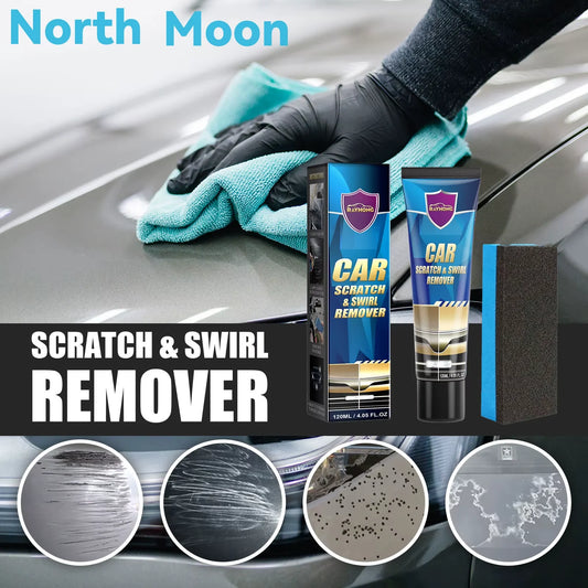 Rayhong 120ml Car Scratch Repair Kit Auto Body Paint Scratches Remove Polishing Wax Car Paint Scratch Cleaning Kit With Sponge