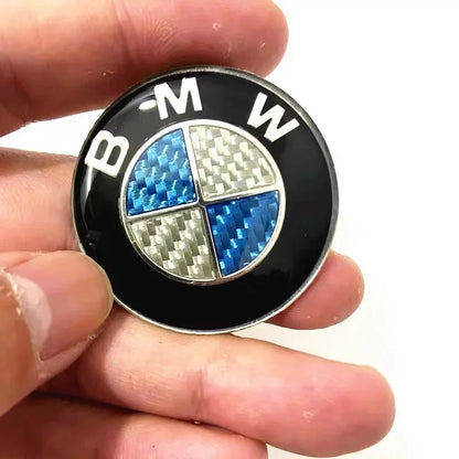 1Pcs 45mm Car Steering Wheel Badge Emblem Sticker For All BMW Series E36 E46 E53 E90 E60 E61 E93 E87 X1 X3 X5 X6 F30 F20 F10