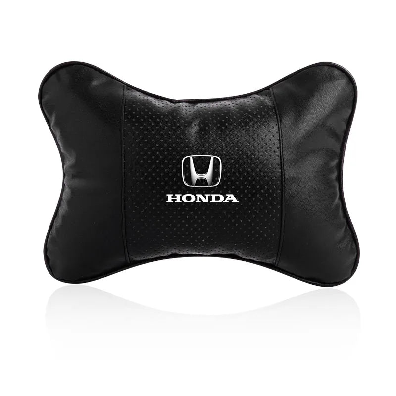 1/2Pcs Car Interior Headrest Seat Head Support Neck Pillow For Honda Mugen Power Civic Accords CRV Hrv Jazz CBR VTEC VFR Goods