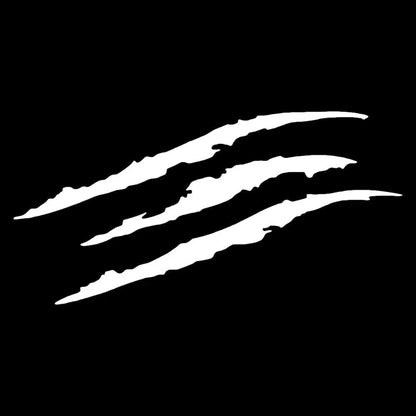 STONEGO Reflective Monster Claw Scratch Car Stickers - Headlight Decal, Car Decoration