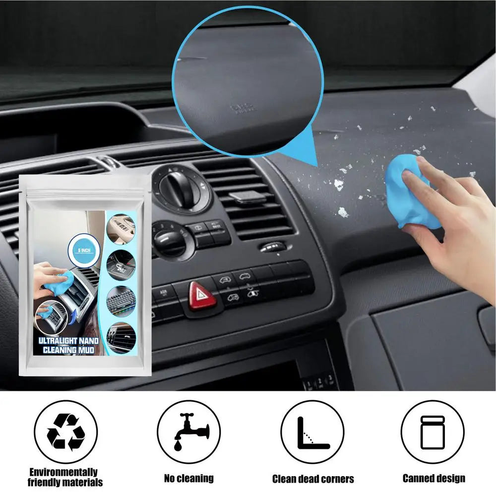 Car Dust Cleaning Mud Glue Car Interior Air Vent Dashboard Cleaning Clay Dust Remover Gel Car Cleaner Mud Auto Accessories