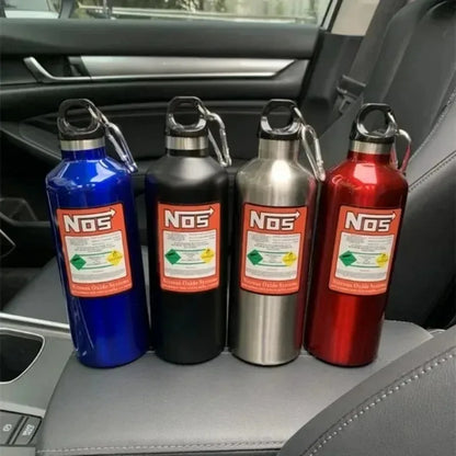 Car Insulation Cup NOS Nitrogen Cylinder Vacuum Stainless Steel Kettle 500 Ml High-capacity Travel Sports Bottle Water Cup