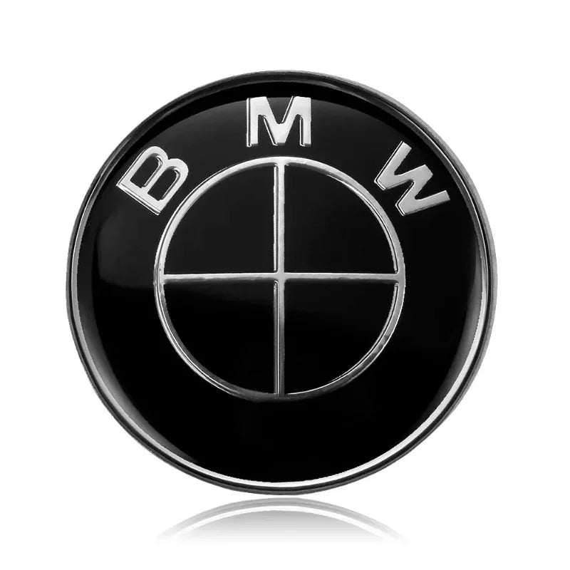 1Pcs 45mm Car Steering Wheel Badge Emblem Sticker For All BMW Series E36 E46 E53 E90 E60 E61 E93 E87 X1 X3 X5 X6 F30 F20 F10